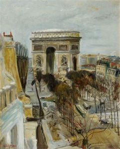 Paris (arc De Triomphe) by Lucien Adrion