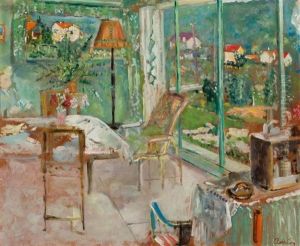 Interior With View Out Window