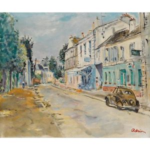 Street In Bievres Street In Bievres