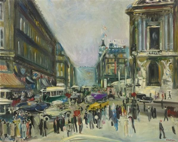 Boulevard Haussman, Paris - view 1