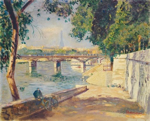 Vue Du Pont Des Arts - view 1
