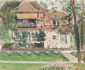 Maison A Deauville by Lucien Adrion