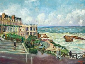 Promenade In Biarritz