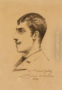 Lucien Guitry by Louise Abbema