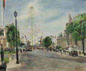 L'exposition De 1937, Paris (at The International Exhibition In Paris) by Lucien Adrion