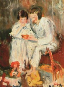 Le Cadeau by Lucien Adrion