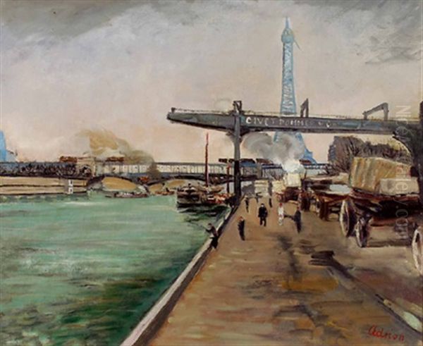 Le Canal Saint Martin, Paris - view 1