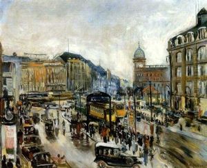 Berlin, Alexanderplatz by Lucien Adrion