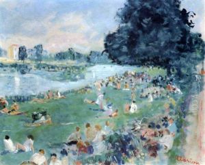 Au Bord Du Lac, A Bry-sur-marne Au Bord Du Lac, A Bry-sur-marne