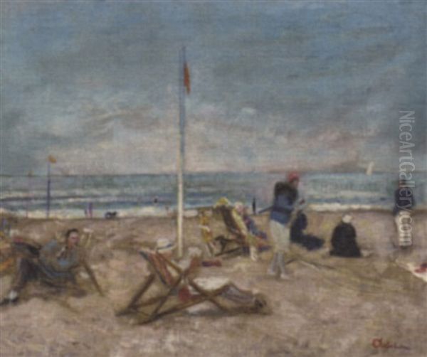 Sur La Plage A Deauville - view 1