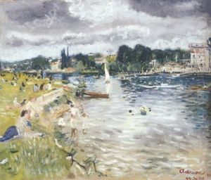 Le 14 Julliet 44, Au Bord Du Lac