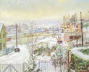 Bievres, Rue De Coteau by Lucien Adrion