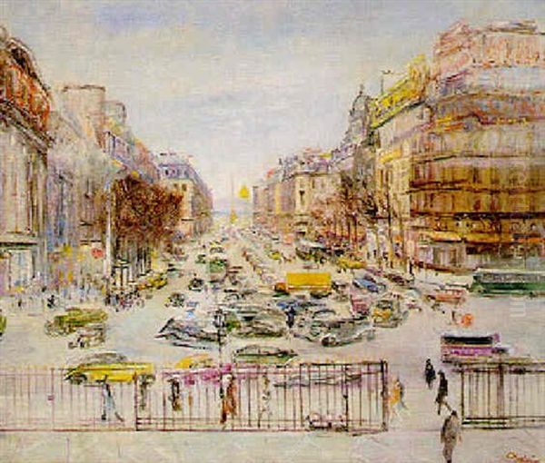 La Rue Royale, Paris - view 1