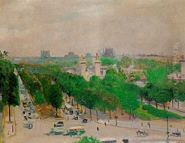 Paris - Le Pont Alexandre - view 1
