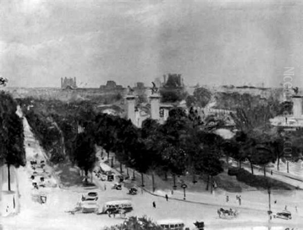 Paris, Le Pont Alexandre Iii - view 1