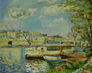 Pont St. Cloud by Lucien Adrion