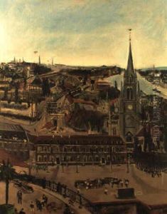 Blick Auf Bougival by Lucien Adrion