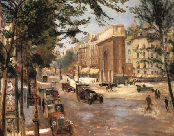 Porte Saint Denis, Paris - view 1