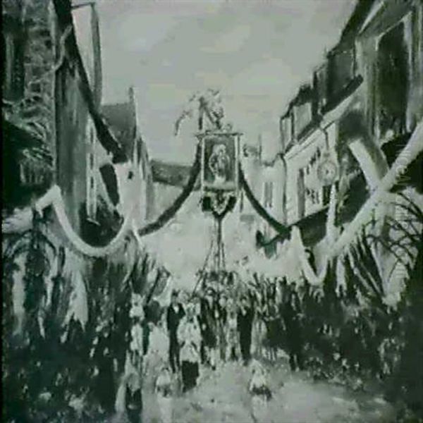 Fronleichnamsprozession - view 1