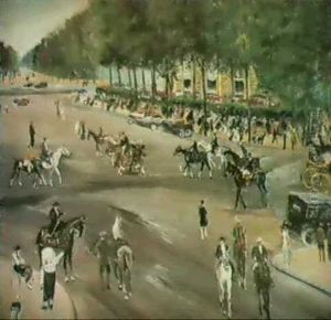 Les Cavaliers by Lucien Adrion