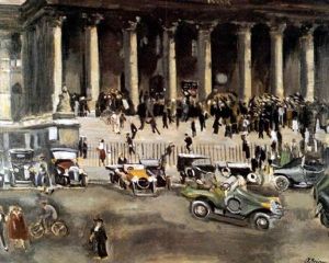 La Bourse by Lucien Adrion