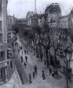 Boulevard Montparnasse, Paris by Lucien Adrion