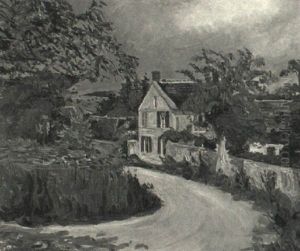 Rue De Village by Lucien Adrion