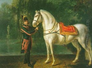 Cheval De Charles Iv, Roi D'espagne by Etienne-Louis Advinent