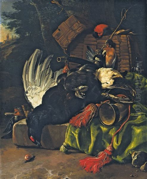 Jachtstilleven Met Vogels - view 1