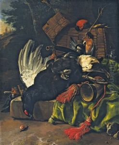 Jachtstilleven Met Vogels Jachtstilleven Met Vogels
