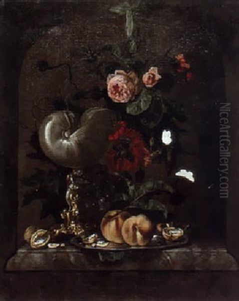 Stilleben Mit Nautiluspokal - view 1
