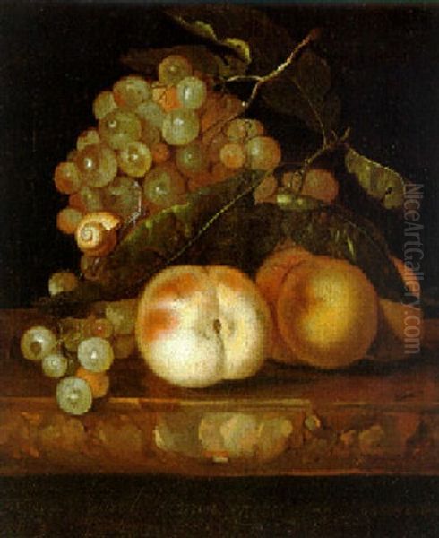 Stilleben Mit Fruchten Auf Einer Tischplatte - view 1