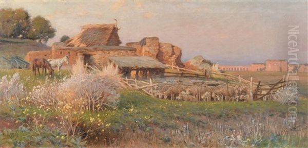 Landschaft In Der Romischen Campagna - view 1