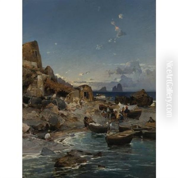 A Fishing Village On The Neapolitan Coast - view 1