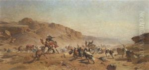 Angriff Auf Eine Karavane