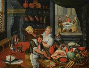 King's Kitchen by Pieter Aertsen