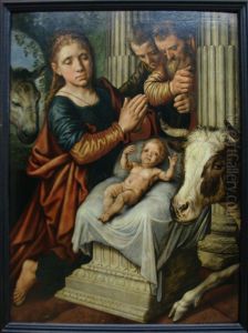 L'adoration Des Bergers by Pieter Aertsen