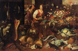 Fruttivendola by Pieter Aertsen