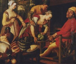 Kuchenszene by Pieter Aertsen