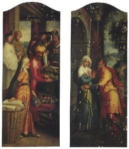 Figures Gathered In A Counting-house