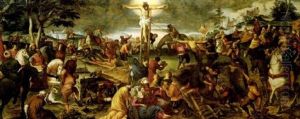 La Crucifixion by Pieter Aertsen