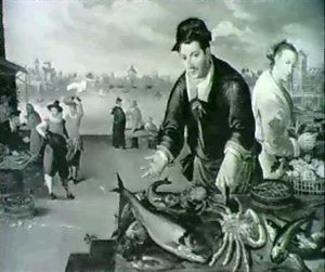L'etal De Poissonnerie by Pieter Aertsen