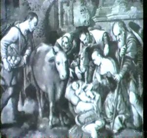 Die Anbetung Der Hirten by Pieter Aertsen