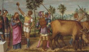 The Martyrdom Of Saint Lucy
