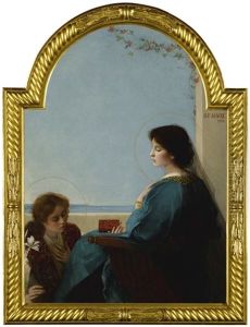 L'annonciation by Alfred Agache