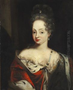 Portrait Of Frederik Ivs Queen Louise Of Mecklenburg-gustrow (1667-1721) Portrait Of Frederik Ivs Queen Louise Of Mecklenburg-gustrow (1667-1721)