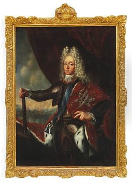 Portrait Of King Frederik Iv (1671-1730), King Of Denmark And Norway - view 1