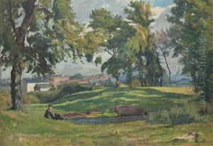 Le Repos Dans La Clairiere by Charles-Jean Agard