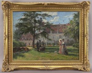 Apres-midi Dans Le Jardin by Charles-Jean Agard