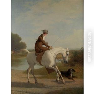 Miss Cazenove On Her Favorite Hunter by Jacques-Laurent Agasse